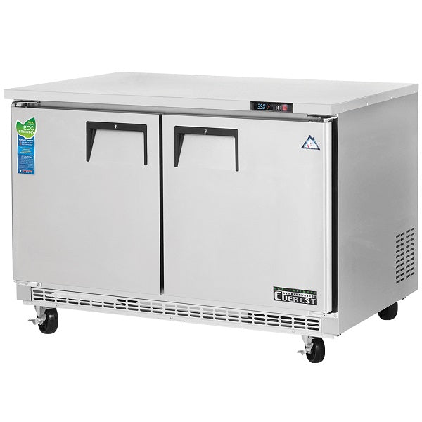 Everest ETBR2 Dual Door Back-Mount Under-Counter Refrigerator 47.5"  FREE SHIPPING WITH LIFTGATE