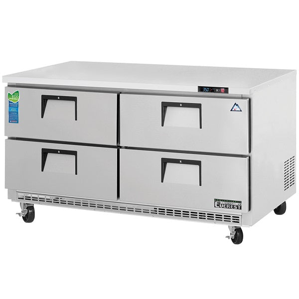 Everest ETBWR2-D4 Drawered Under-Counter Refrigerator 59.5"  FREE SHIPPING WITH LIFTGATE