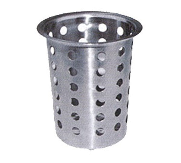 Winco FC-SS Perforated Stainless Steel Flatware Cylinder