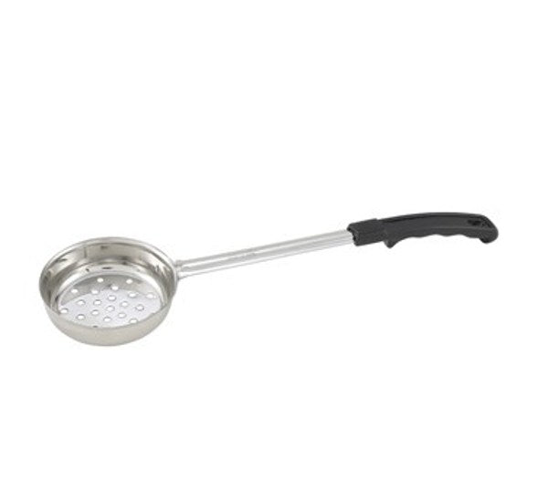 Winco FPP-6 6 oz. Perforated Food Portioner with Black Handle