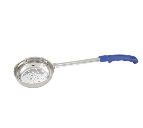 Winco FPP-8 8 oz. Perforated Food Portioner with Blue Handle
