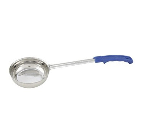 Winco FPS-8 8 oz. Food Portioner with Blue Handle