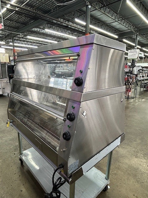 48" Countertop Heated Food Warmer Display - 110V (USED)