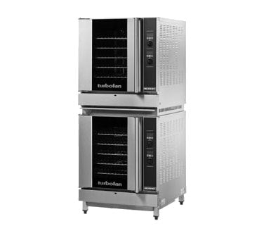 Moffat Turbofan G32D5/2 - Full Size Sheet Pan Double Stacked Gas Convection Oven - 66,000 BTU