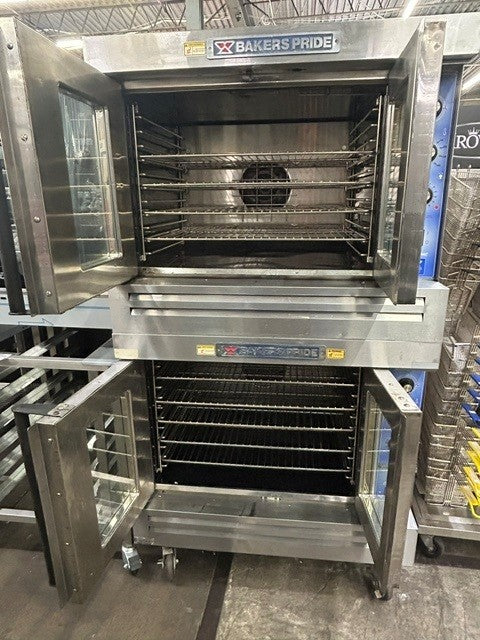 Bakers Pride GDCO-G2 Cyclone Series Natural Gas Convection Oven Double Deck - 120,000 BTU (USED UNIT)