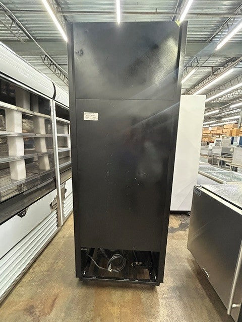 True Food Service GDM-26 Glass Door Merchandiser - 115V 1PH - Black (USED UNIT)