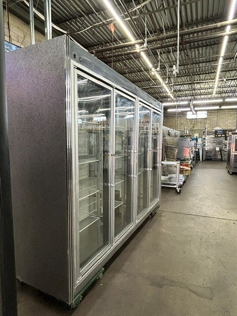 CustomCool GDR-4R Four Door Reach In Cooler - COMPRESSOR NOT INCLUDED (USED UNIT)