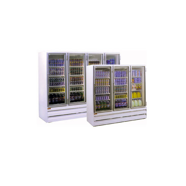 Howard McCray GR102BM Bottom Mount Swing Glass Door Refrigerator/Merchandiser 103.75"
