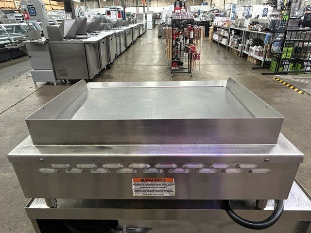 Wood Stone 39 1/2" Electric Griddle w Thermostatic Controls - 208V / 3PH PLANCHA (USED UNIT)