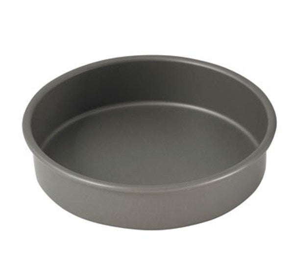Winco HAC-082 Deluxe Cake Pan, 8" Dia. x 2" Deep