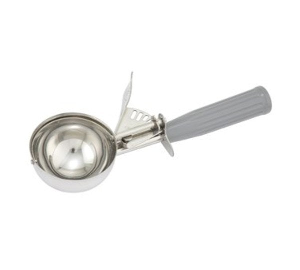 Winco ICD-8 2-3/4 (Size 8) Ice Cream Disher with Gray Handle