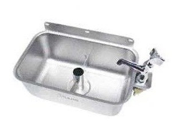 L&J IDWB-610TR Ice Cream Rectangular Dipper Well with Faucet