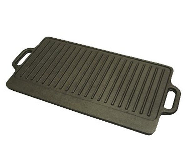Winco IGD-2095 Cast Iron Rectangular Griddle Pan