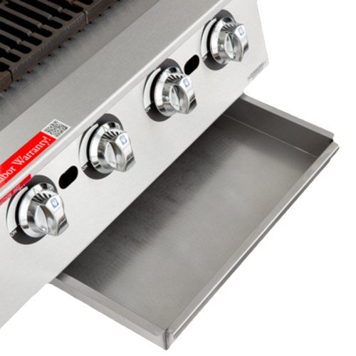 STAR 8060CBB  60” Lava Rock Gas Countertop Charbroiler - 200,000 BTU