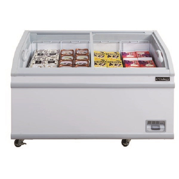 Dukers WD-700Y 79-3/8"W 24.72 Cu. Ft. Sliding Glass Door Chest Freezer FREE SHIPPING!
