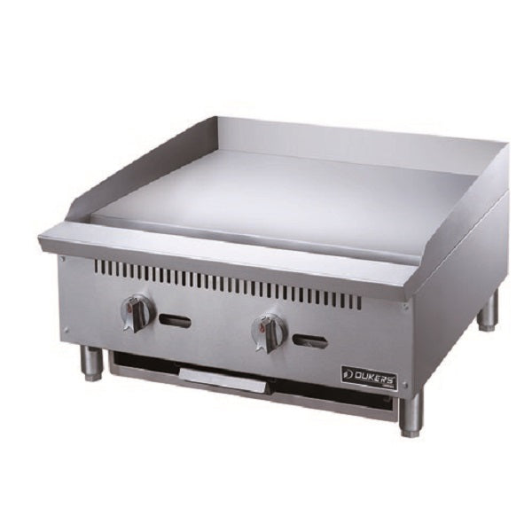Dukers DCGMA24 24"W Heavy Duty Countertop Griddle - 60,000 BTU - FREE SHIPPING!