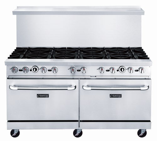 Dukers DCR60-10B 60" Natural Gas 10 Burner Range - FREE SHIPPING!