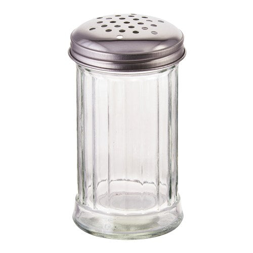 Winco G-103 12oz. Glass Pourer W Perforated Top