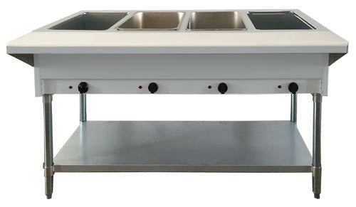 Omcan 47344  58" Stainless Steel Natural Gas Steam Table