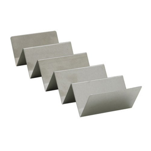Winco TCHS-45 11 3/8"  Stainless Steel Taco Holder