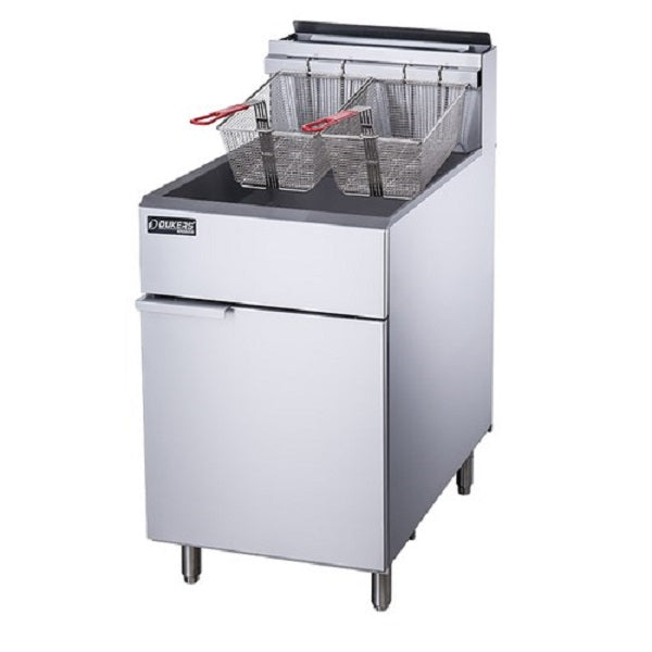 Dukers DCF5-NG  70 lb. Capacity Natural Gas Fryer, 5 Tube Burners - 150,000 BTU - FREE SHIPPING!