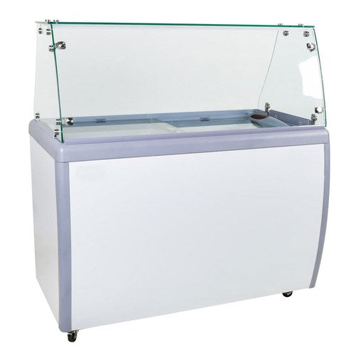 OMCAN FR-CN-0460-S (44589) 60" W Ice Cream Dipping Cabinet 370 Liter Capacity