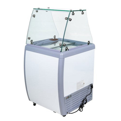 OMCAN FR-CN-0160-S (44590) 26" W Ice Cream Dipping Cabinet 120 Liter Capacity