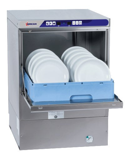 Omcan USA 46798 (CD-GR-0500) Undercounter High-Temperature Dishwasher