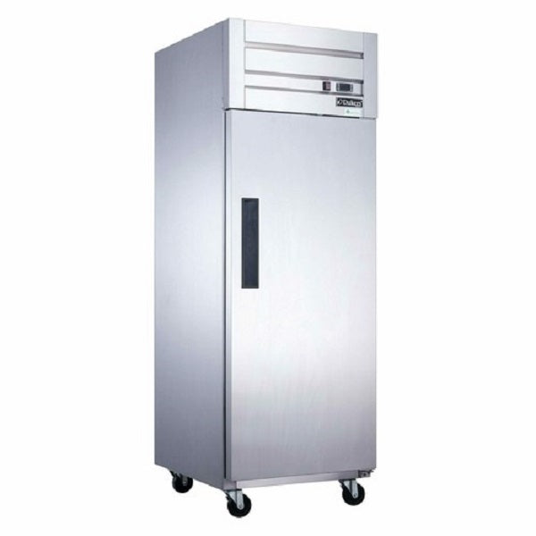 Dukers D28AR  27-1/2"W One Door Stainless Steel Top Mount Reach In Refrigerator - 18.31 Cu. Ft FREE SHIPPING!