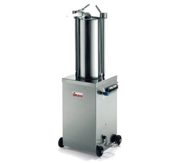 Sirman 40151516 IS 15 IDRA Stainless Steel Electric Vertical Sausage Stuffer - 220V