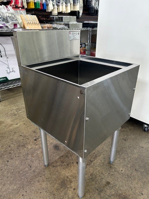 Krowne KR19-18 18" x 19" Ice Bin - 55-lb Capacity, 12" Deep (USED)