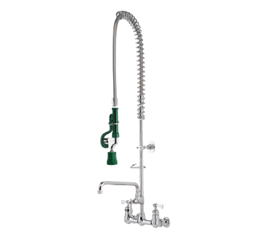 Krowne Royal Series, Krowne 17-109WL pre-rinse Assembly, with add-on faucet, wall mount
