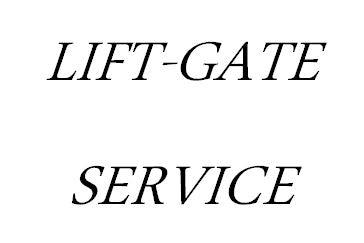 Lift-Gate Freight Service