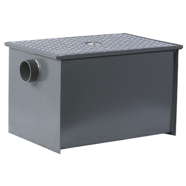 L&J LJ-LO-40 40 lb. Non-PDI Regular Low-Profile Grease Trap