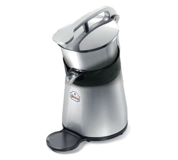Sirman 65221008 MERCURIO L Electric Citrus Juicer with Removable Stainless Steel Bowl & Lid