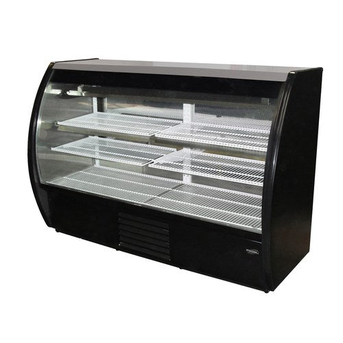 Howard McCray Mirage-4-DC-HC-G 48-1/2" Self-Contained Curved Deli/Bakery Case