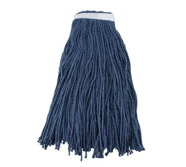 Winco MOP-32C Blue, Cut End Yarn Mop Head
