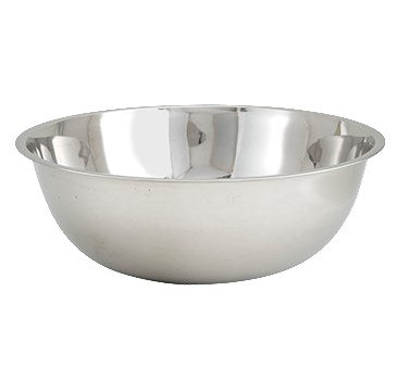 Winco MXB-2000Q 20 Quart Economy Stainless Steel Mixing Bowl