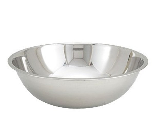 Winco MXBT-1600Q 13 Quart All-Purpose Stainless Steel Mixing Bowl