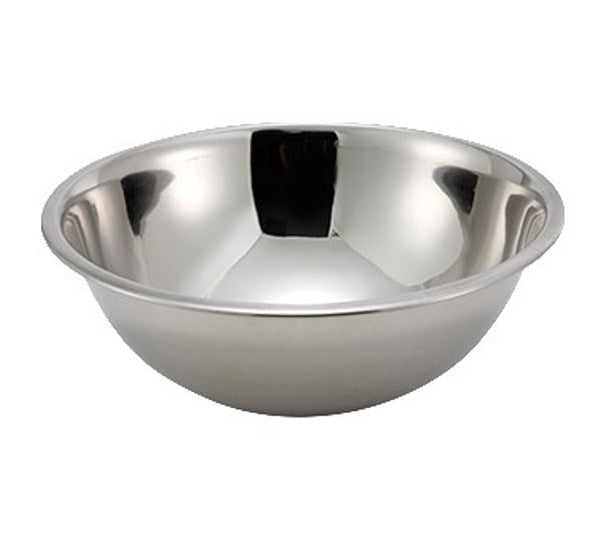 Winco MXBT-500Q 5 Quart All-Purpose Stainless Steel  Mixing Bowl