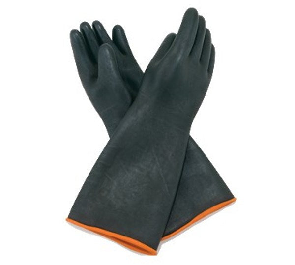 Winco NLGH-18 Natural Latex Gloves