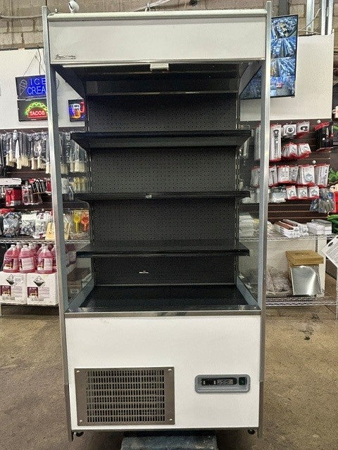 Frigomeccanica SVEN SLIM 100 Open Case Refrigerated Floor Display Merchandiser (USED UNIT)