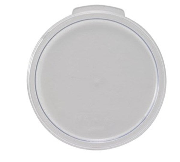 Winco PCRC-1C Cover for 1 Quart Round Plastic Containers