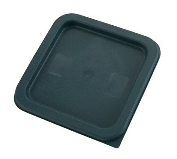 Winco PECC-24 Green Square Storage Container Cover Fits 2qt. and 4qt.
