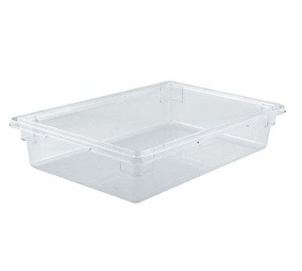 Winco PFSF-6 8 Gallon Full Size Clear Polycarbonate Food Storage Box