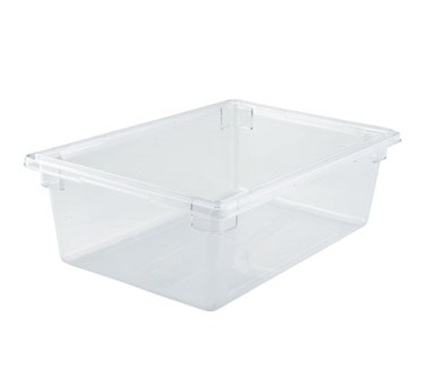 Winco PFSF-9 13 Gallon Full Size Clear Polycarbonate Food Storage Box