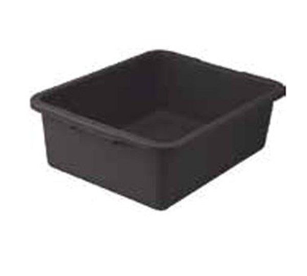 Winco PLW-7K  7" Depth Black Heavyweight Dish Box