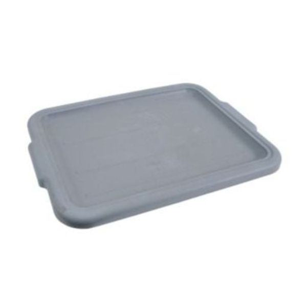 Winco PLW-CG  21" x 17" Gray Heavyweight Dish Box Cover