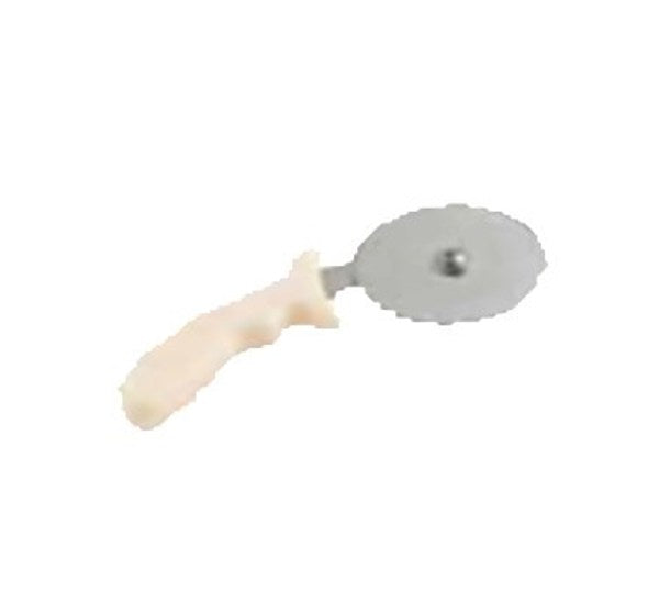 Winco PPC-2W 2-1/2" Pizza Cutter with White Handle