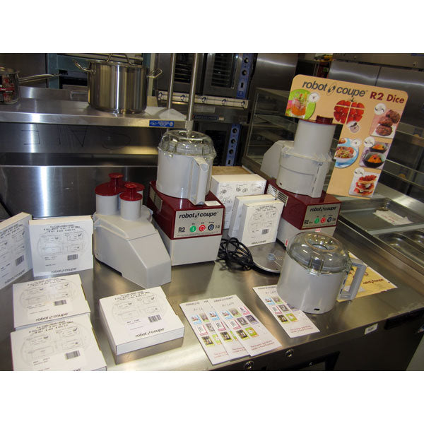 Robot Coupe R2Dice Continuous Feed 3 Quart Combination Food Processor / Dicer